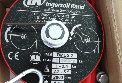 2019.11.14上海盛霞 Ingersoll Rand平衡器到貨照片